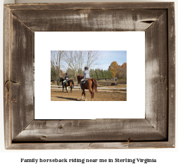 family horseback riding near me in Sterling, Virginia